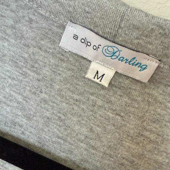 Ladies Lightweight M Gray Cardigan - Picture 3 of 5